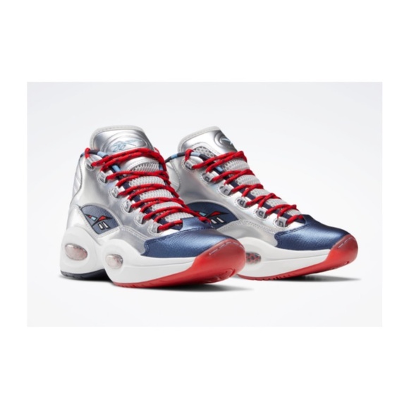 Reebok Question Iverson Harden OG Meets OG Mens Basketball Shoes NEW Multi Sz - Picture 4 of 6